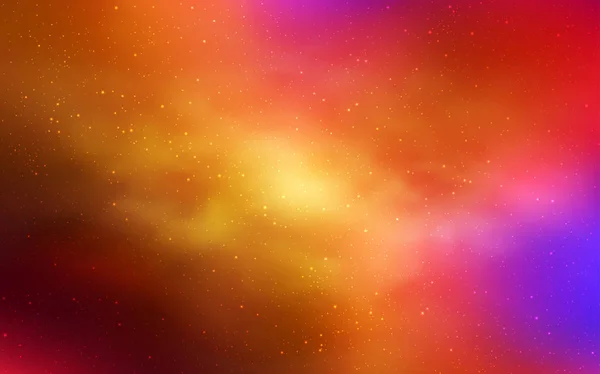Luz Textura Vectorial Multicolor Con Estrellas Vía Láctea Ilustración Brillante — Vector de stock