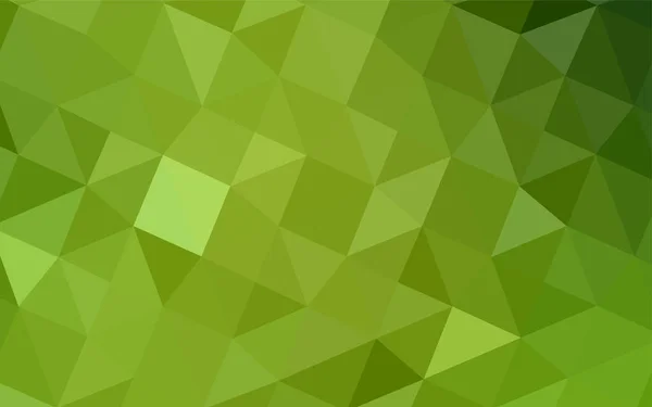 Světle Zelená Žlutá Vektorové Pozadí Abstraktní Polygonální Elegantní Světlé Polygonální — Stockový vektor