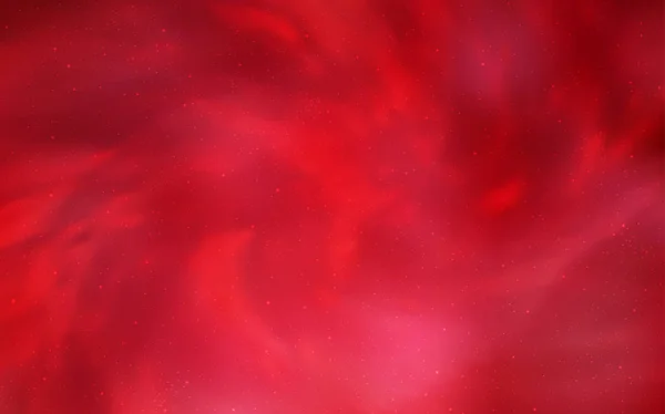 Světle Červený Vektor Přikryjeme Astronomické Hvězdy Glitter Abstraktní Ilustrace Barevný — Stockový vektor