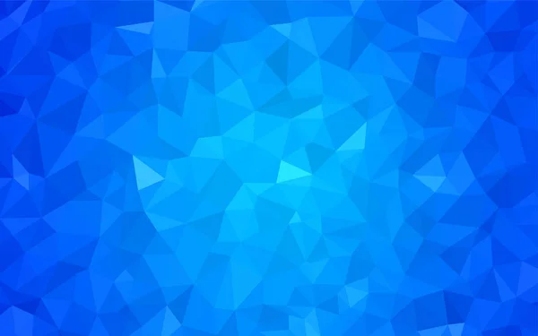 Light Blue Vector Polygon Abstract Layout Glitter Abstract Illustration Elegant — Stock Vector