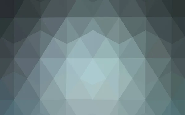 Dunkelblauer Vektor Dreieckig Glänzende Polygonale Illustration Die Aus Dreiecken Besteht — Stockvektor