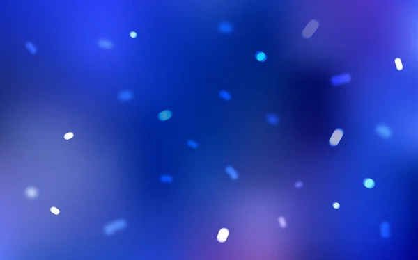Modèle Vectoriel Bleu Clair Avec Flocons Glace Illustration Abstraite Géométrique — Image vectorielle