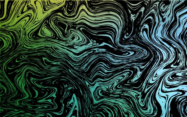 Темно Синій Зелений Векторний Фон Формою Лампи Блискуча Абстрактна Ілюстрація — стоковий вектор
