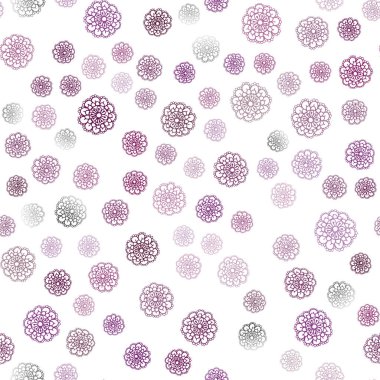 Koyu pembe, mavi sorunsuz doğal soyut tasarım vektör. Bulanık arka plan gradyan ile çiçekler. Doodle tasarım web siteniz için kullanılabilir.