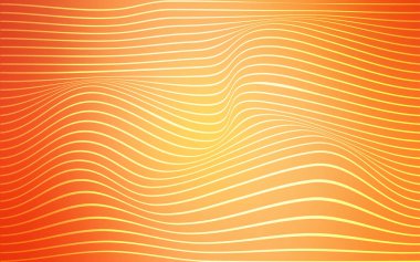 Çizgili ışık turuncu vektör arka plan. Bir belirsiz sirkumfleks soyut örnek gradyan ile. Yeni bir doku için reklam, kitapçıklar, broşürler.