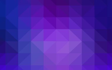 Açık mavi, kırmızı vektör üçgen kapak parlayan. Noktalı resim stili üçgenler ile yaratıcı çizimde. Web siteniz için yeni bir doku.