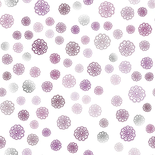 Koyu pembe, mavi sorunsuz doğal soyut tasarım vektör. Bulanık arka plan gradyan ile çiçekler. Doodle tasarım web siteniz için kullanılabilir.