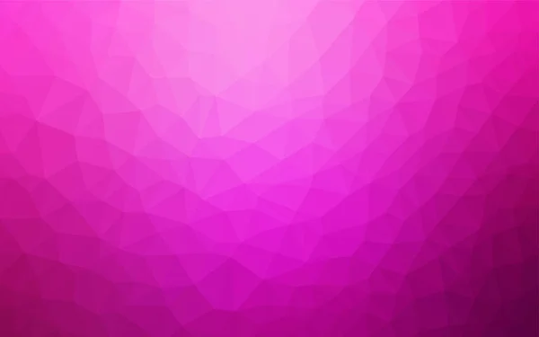 Світло Рожевий Вектор Абстрактний Багатокутний Візерунок Блискучі Барвисті Ілюстрації Трикутниками — стоковий вектор