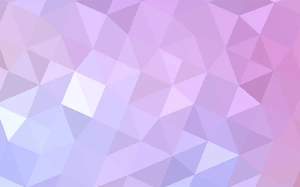 Violet Clair Couverture Mosaïque Triangle Vectoriel Rose Une Toute Nouvelle — Image vectorielle