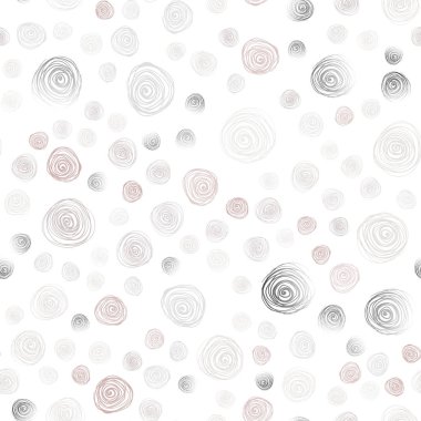 Pembe ışık, vektör sorunsuz doodle parlak şablon yeşil. Yarım yamalak karalamalar çiçekler üzerinde arka plan bulanık. İşiniz için en iyi bulanık tasarım.