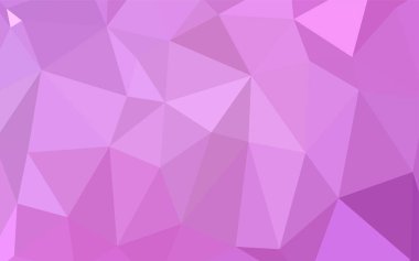 Üçgen kapak parlayan ışık pembe vektör. Noktalı resim Stili gradyan ile yaratıcı çizimde. İşiniz için tamamen yeni bir tasarım.