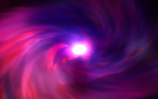 Layout Vetorial Rosa Escuro Com Estrelas Cósmicas Estrelas Espaciais Fundo — Vetor de Stock