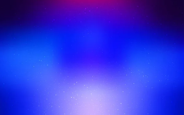 Dark Pink Blue Vector Layout Com Estrelas Cósmicas Estrelas Espaciais — Vetor de Stock