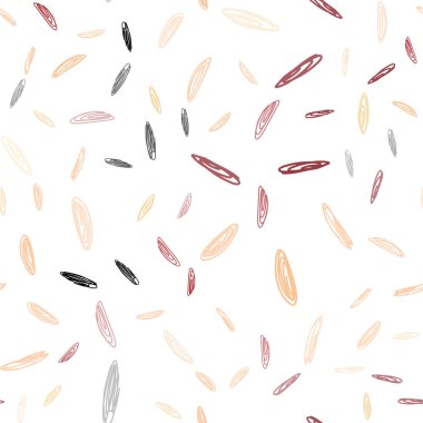 Işık kırmızı, sarı vektör sorunsuz arka plan kabarcıkları ile. Soyut illüstrasyon renkli baloncuklar doğa tarzı ile. Güzel tasarım, iş reklam için.