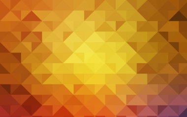 Pembe ışık, vektör üçgen Mozaik Desen sarı. Renkli resimde yepyeni bir tarzda parlayan. İşiniz için en iyi üçgen tasarım.