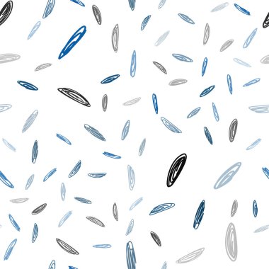 Hafif mavi vektör daire şekilleri ile sorunsuz düzeni. Kabarcıkları ile soyut tarzda bulanık dekoratif tasarım. Desen doku duvar kağıdı olarak kullanılabilir.