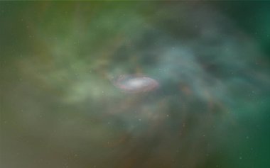 Samanyolu yıldız ile yeşil vektör doku ışık. Glitter soyut illüstrasyon renkli kozmik yıldız ile. En iyi tasarım, reklam, poster, afiş için.