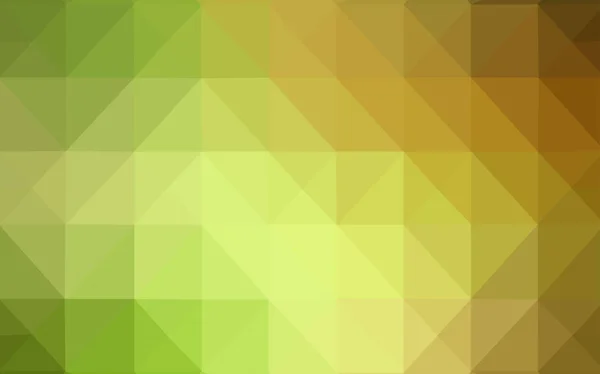 Lichtgroen Rood Vector Veelhoekige Achtergrond Kleurrijke Abstracte Illustratie Met Driehoeken — Stockvector