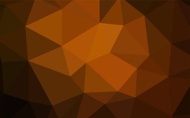 Koyu kırmızı vektör düşük poli doku. Gradyan ile zarif parlak poligonal illüstrasyon. Tamamen yeni bir tasarım sizin broşürü.