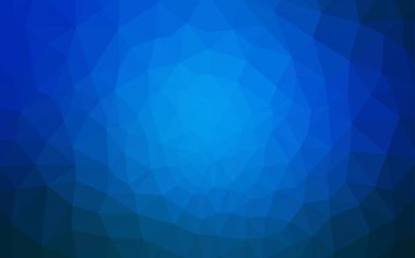 Hafif mavi vektör düşük poli doku. Tamamen yeni bir renk illüstrasyon poligonal bir tarzda. Web siteniz için yeni bir doku.