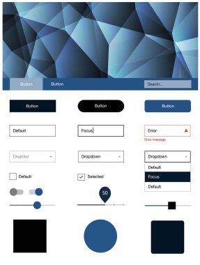Koyu mavi vektör tel kafes kiti kristalleri ile. Arka plan üzerinde renkli stil rehberi üçgenler ile. Bu örnek için sitesidir.