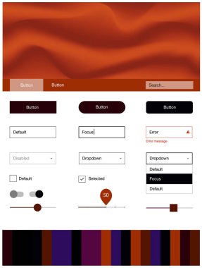 Koyu pembe, sarı stil rehberi eğik çizgilerle vektör. Degrade çizgiler ile renkli soyut resimde. Sen-ebilmek kullanma için açılış sayfaları bu şablonu.