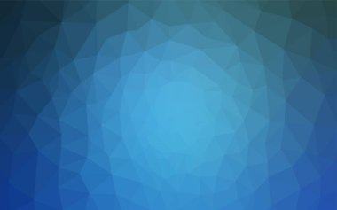 Hafif mavi vektör soyut mozaik desen. Renkli resimde üçgenler ile soyut tarzda. İşiniz için yeni tasarım.