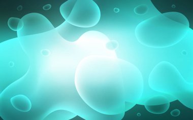 Eğik çizgili ışık yeşil vektör desen. Bulanık satır, daireler oluşur illüstrasyon parlayan. İş için tamamen yeni bir memphis tasarımı.