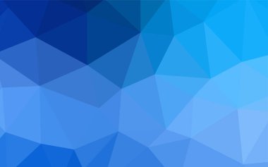 Açık mavi, sarı vektör poligonal arka plan. Renkli resimde üçgenler ile soyut tarzda. Senin arka plan için dokulu deseni.