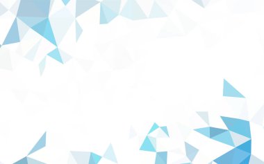 Koyu gri vektör soyut poligonal şablonu. Tamamen yeni bir renk illüstrasyon poligonal bir tarzda. İşiniz için en iyi üçgen tasarım.