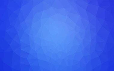 Hafif mavi vektör soyut mozaik arka plan. Renkli resimde üçgenler ile soyut tarzda. Tamamen yeni bir tasarım sizin broşürü.