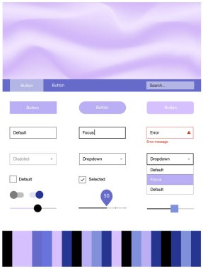 Pembe ışık, vektör stil rehberi bükülmüş çizgili mavi. Degrade yarı ton mermer stiliyle yaratıcı çizimde. Bu web siteleri için kullanabileceğiniz şablon.