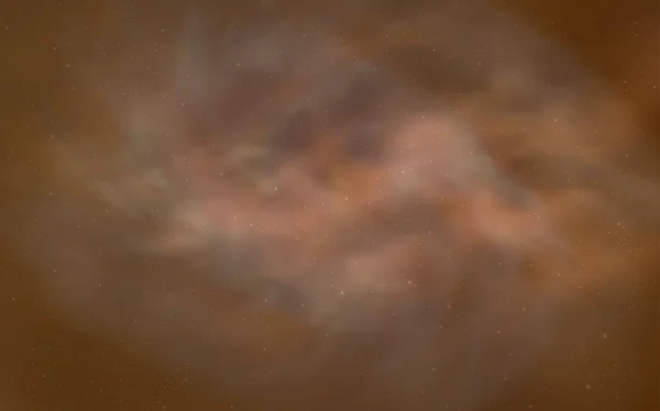 Светло Оранжевый Вектор Покрыт Астрономическими Звездами Сияющая Цветная Иллюстрация Яркими — стоковый вектор