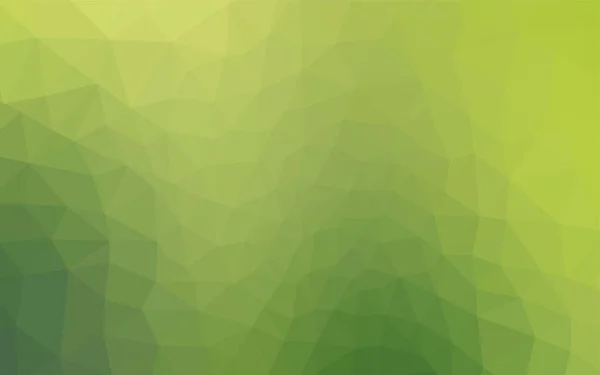 Світло Зелений Векторний Багатокутний Шаблон Елегантна Яскрава Багатокутна Ілюстрація Градієнтом — стоковий вектор
