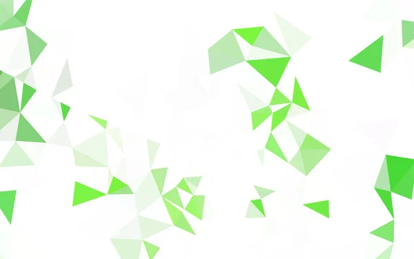 Luz Naranja Vector Triángulo Cubierta Mosaico Ilustración Abstracta Poligonal Con — Vector de stock