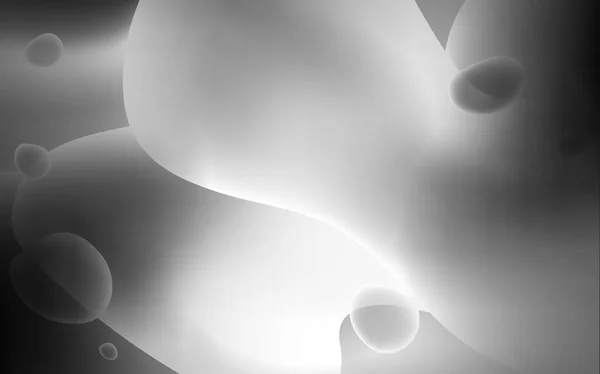 Light Gray Vektor Skabelon Med Flydende Former Glitter Abstrakt Illustration – Stock-vektor