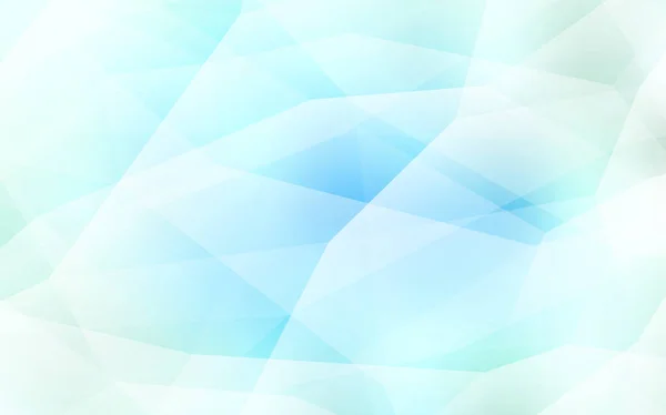 Licht Blauwe Vector Schijnt Driehoekige Achtergrond Glanzende Veelhoekige Illustratie Die — Stockvector