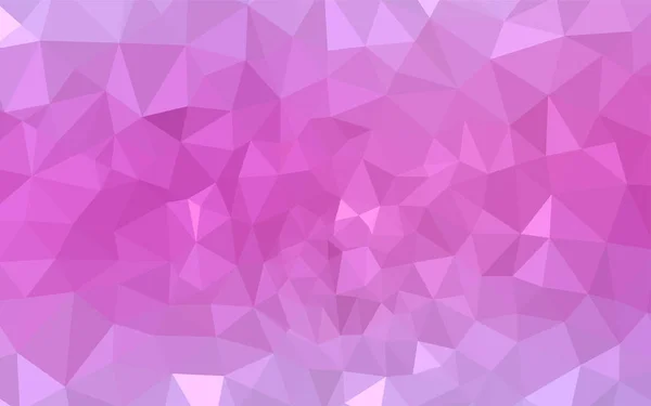 Modèle Mosaïque Triangle Vectoriel Rose Clair Une Toute Nouvelle Illustration — Image vectorielle