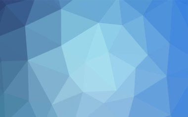 Koyu mavi, kırmızı üçgen mozaik şablon vektör. Geometrik şekil gradyan ile Origami tarzında. İşiniz için en iyi üçgen tasarım.