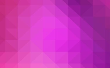 Hafif pembe vektör Çokgen arka plan. Gradyan ile Origami tarzında yaratıcı geometrik şekil. Tasarımınız için üçgen desen.