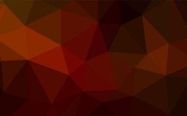 Koyu kırmızı parlayan üçgen kapak vektör. Glitter soyut resim zarif bir üçgen ile. İşiniz için yeni tasarım.