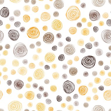 Koyu turuncu vektör sorunsuz soyut doodle şablonu. Dekoratif illüstrasyon soyut şablonundaki karalamalar ile. Dokulu deseni-ebilmek var olmak kullanılmış için Web sitesi.