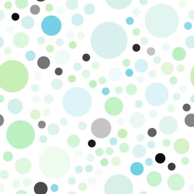 Açık mavi, daireler ile sorunsuz şablon vektör yeşil. Renkli gradyan ile arka plan üzerinde bulanık kabarcıklar. Desen-ebilmek var olmak kullanılmış için fütüristik reklam, kitapçıklar.