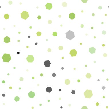 Açık yeşil, sarı vektör sorunsuz dokulu renkli altıgenler ve. Glitter altıgen stil soyut çizimde. Desen olabilir reklam, kitapçıklar için.