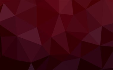 Işık turuncu vektör düşük poli doku. Üçgen geometrik örnek gradyan ile. Marka kitap için yeni şablon.