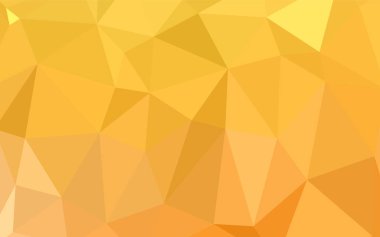 Işık sarı vektör soyut mozaik zemin. Renkli resimde gradyan ile soyut tarzda. İş tasarımınız için yeni stil.