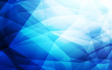 Koyu mavi vektör üçgen mozaik doku. Glitter soyut resim zarif bir üçgen ile. Web siteniz için yeni bir doku.