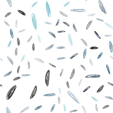 Koyu mavi noktalar ile sorunsuz kapak vektör. Renkli gradyan ile arka plan üzerinde bulanık kabarcıklar. Güzel tasarım, iş reklam için.