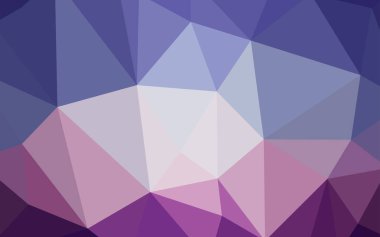 Hafif pembe, mavi vektör üçgen mozaik kapak. Tamamen yeni bir renk illüstrasyon poligonal bir tarzda. İşiniz için yeni tasarım.