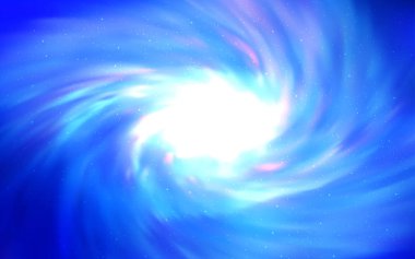 Astronomik yıldız ile ışık mavi vektör kapak. Büyükayı yıldız ile modern soyut resim. Akıllı tasarım, iş reklam için.